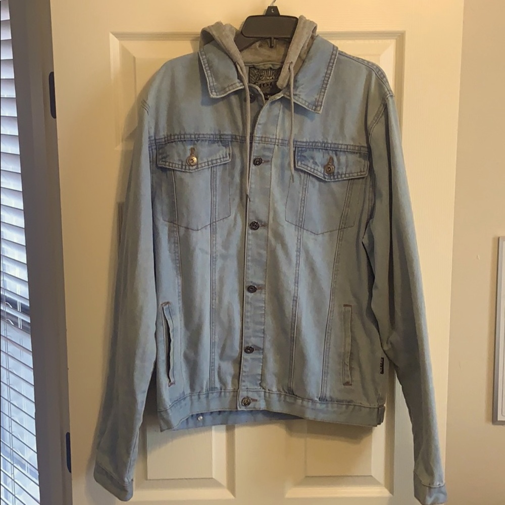 Hoodie Jean Jacket